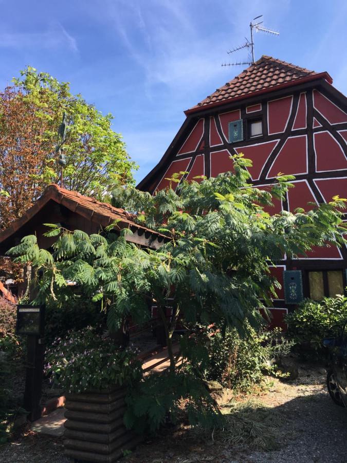 Auberge Du Tisserand Otel Gommersdorf Dış mekan fotoğraf
